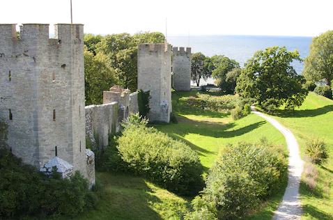 Gotland, Sweden castle