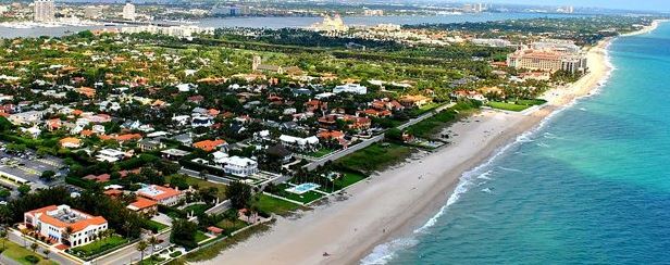 Palm Beach and Miami Beach